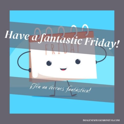 Imágenes de Feliz Viernes con frases en inglés